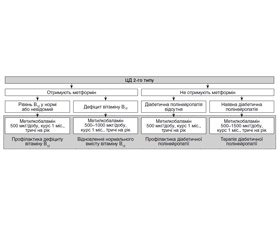Взаємозв’язок між прийомом метформіну й дефіцитом вітаміну В12 у хворих на цукровий діабет 2-го типу
